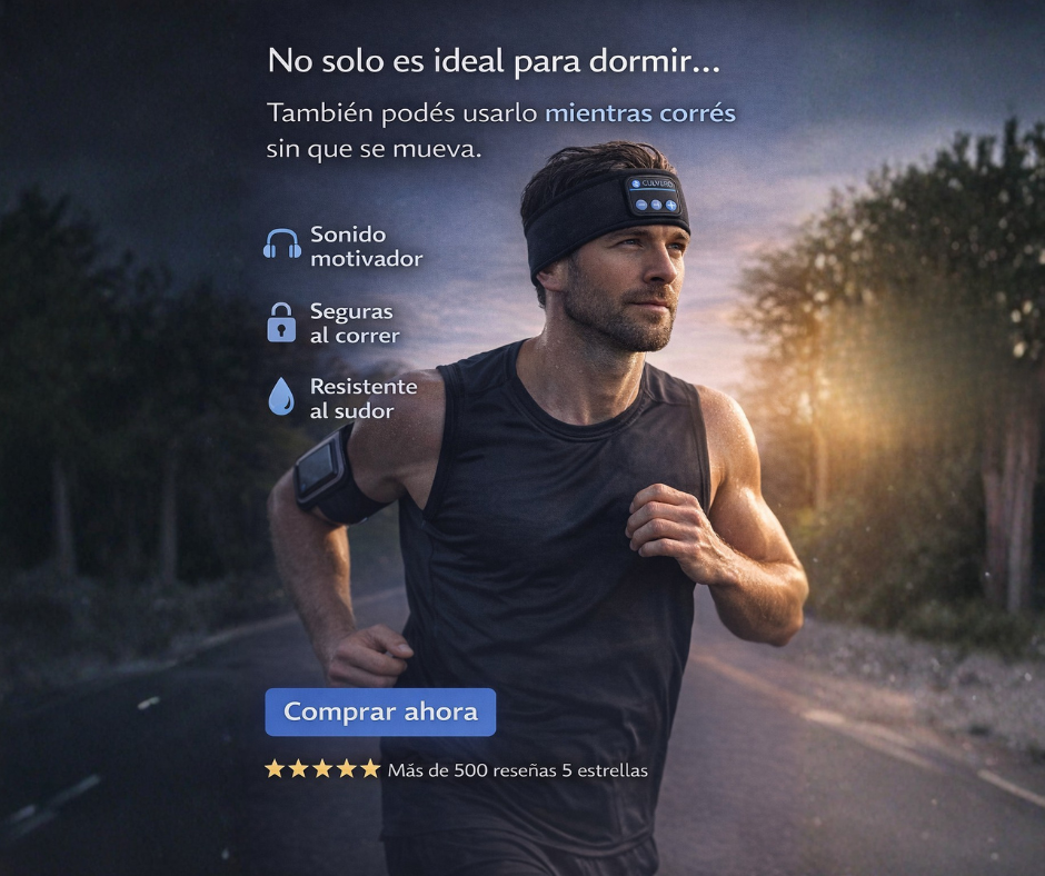Culvero® Vinchas Bluetooth para Dormir y Correr