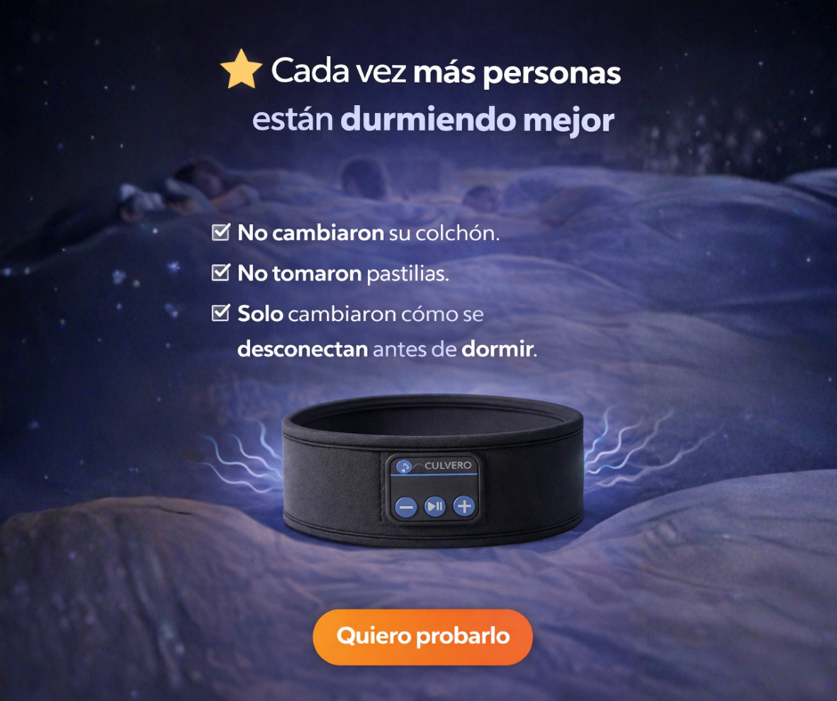 Culvero® Vinchas Bluetooth para Dormir y Correr