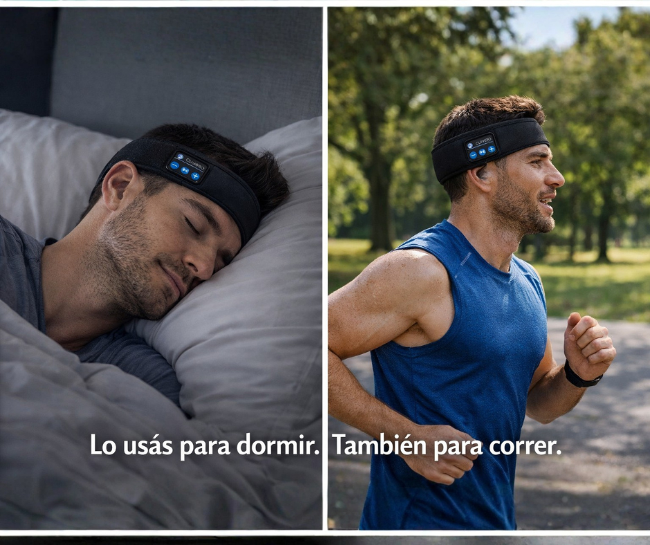 Culvero® Vinchas Bluetooth para Dormir y Correr